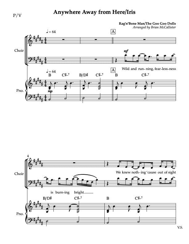 Anywhere Away From Here/Iris