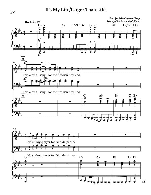 It's My Life/Larger Than Life