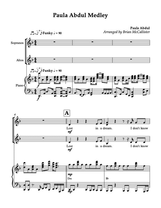 Paula Abdul Medley