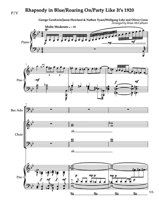 Rhapsody In Blue/Roaring On/Party Like It's 1920