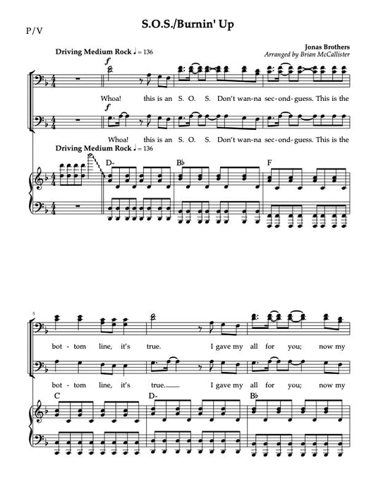 S.O.S./ Burnin' Up