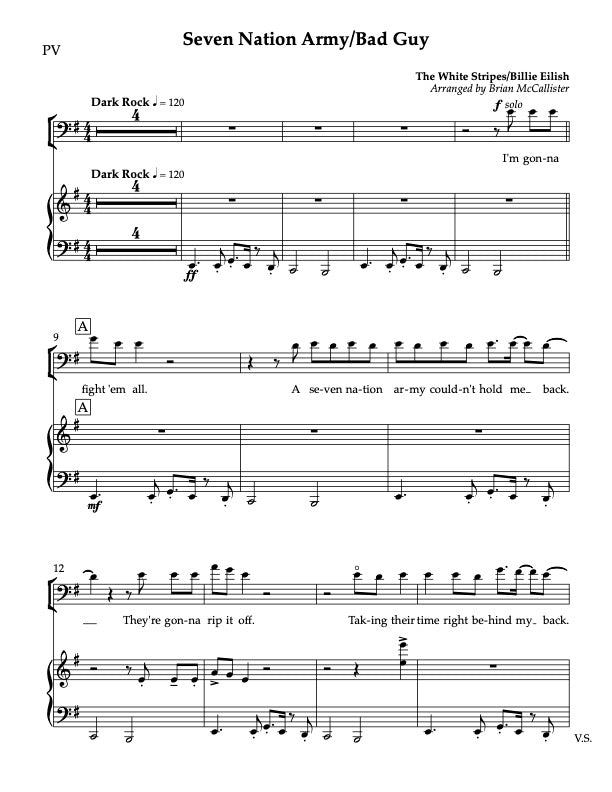 Seven Nation Army/Bad Guy