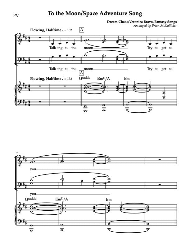 To the Moon/ Space Adventure Song